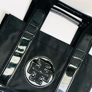 Tory Burch Black Nylon Tote